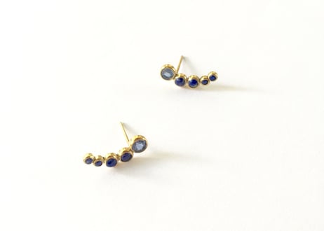 5 Raindrops Pierce / Blue