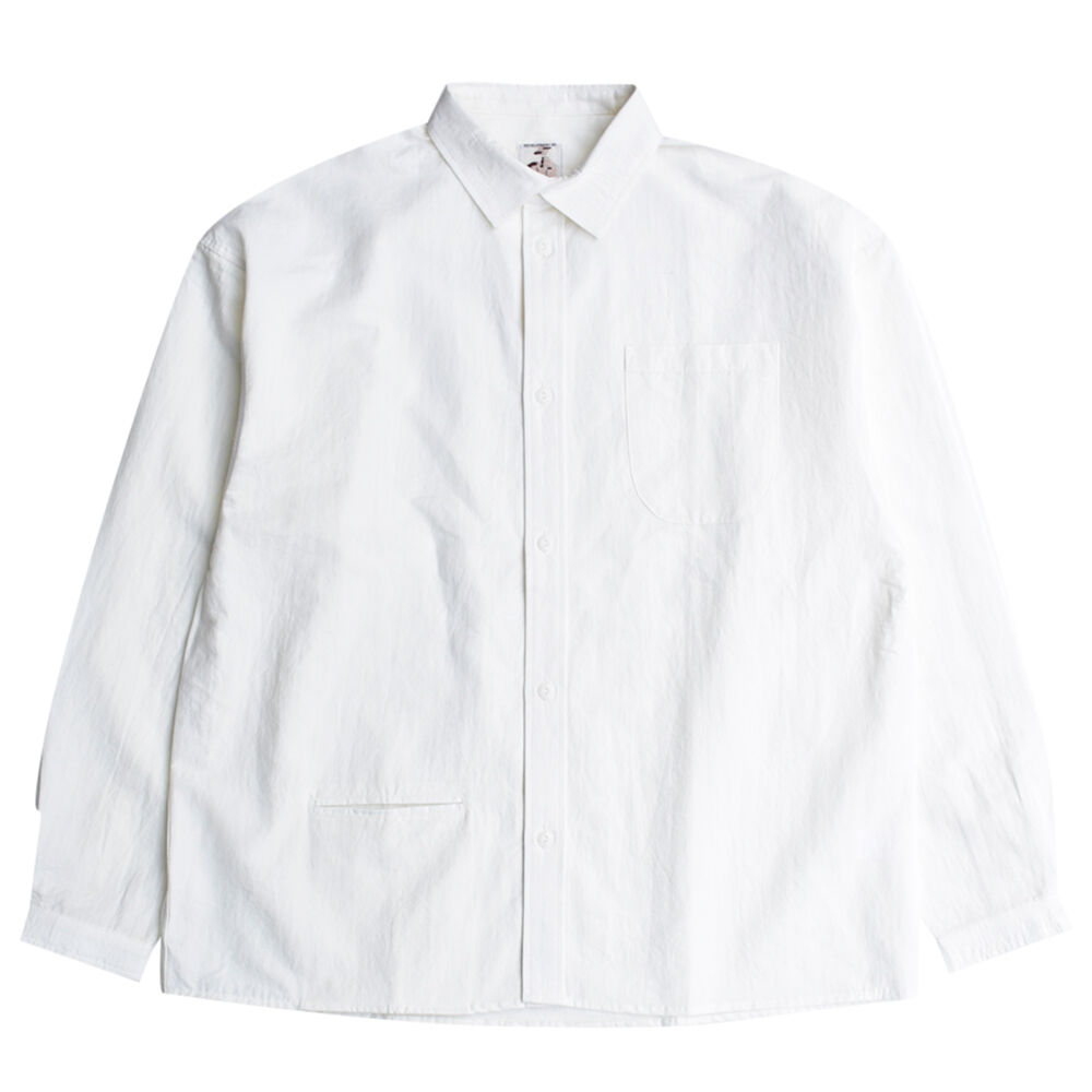 NOROLL NORMAL L/S SHIRT WHITE | HOME