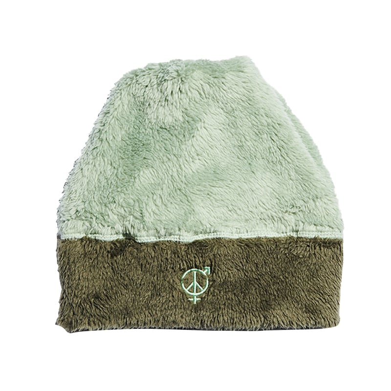 SEXHIPPIES 2-TONE FLEECE BEANIE SEAFORM/FOREST