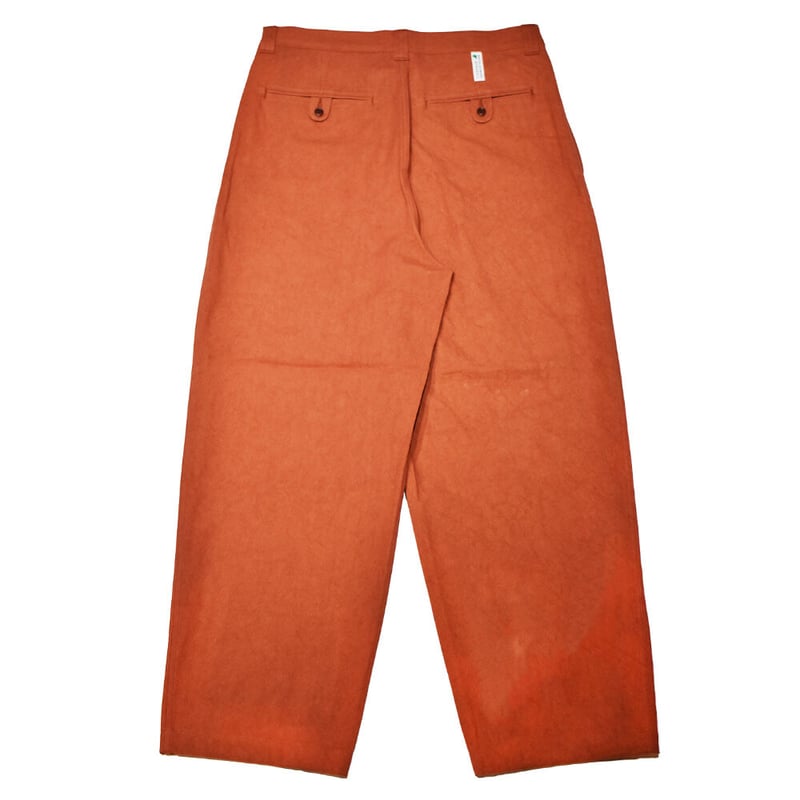 NOROLL THICKWALK DUCK PANTS REDBROWN | HOME