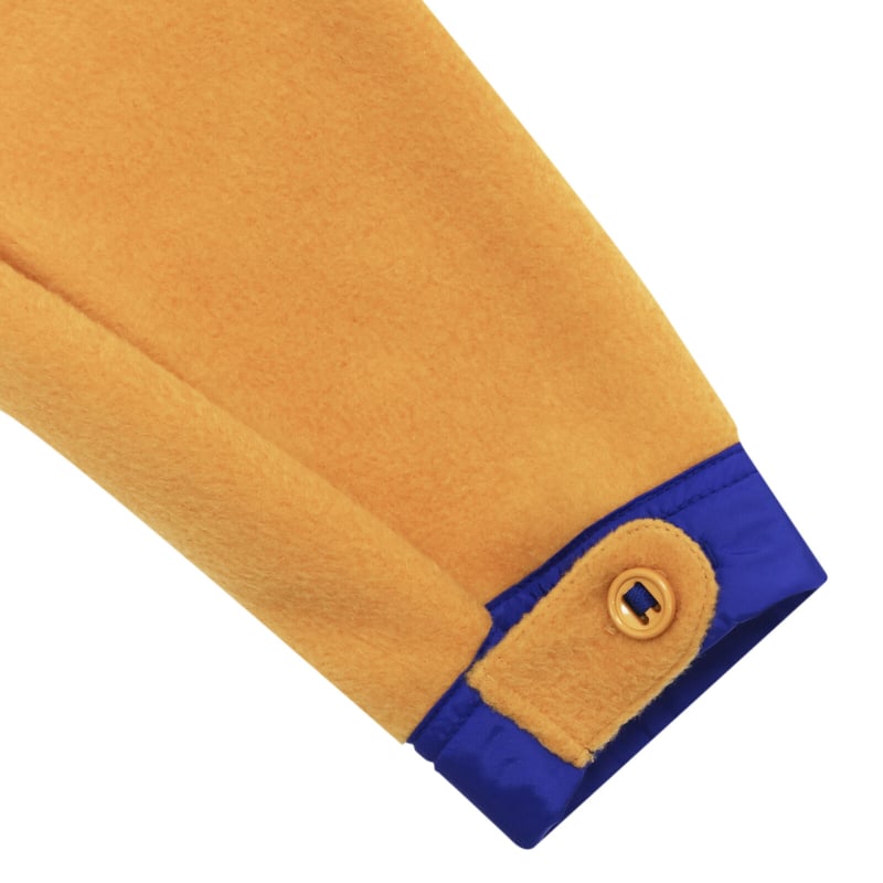 WHIMSY SOCKS RAGLAN POLO （ポロシャツ/長袖） WHIMSY FLEECE RAGLAN POLO - MANGO | BOTTOM LINE