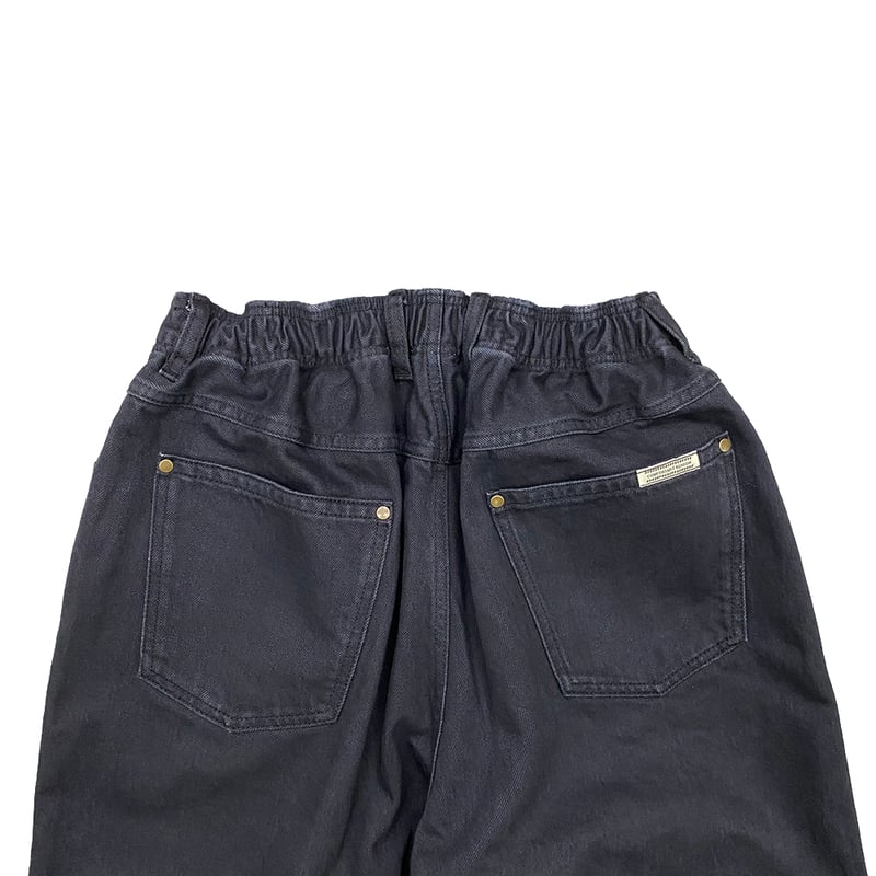 COMFORTABLE REASON SURFACE DYDE DENIM BLACK | HOME