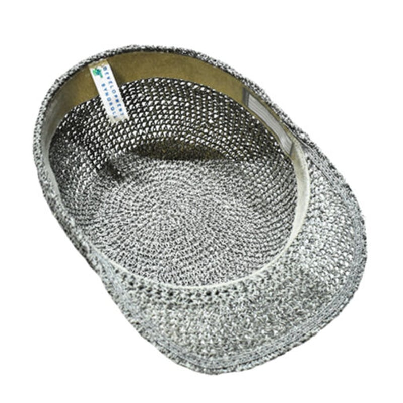 NOROLL BASEBALL RAFFIA CAP GREY | HOME
