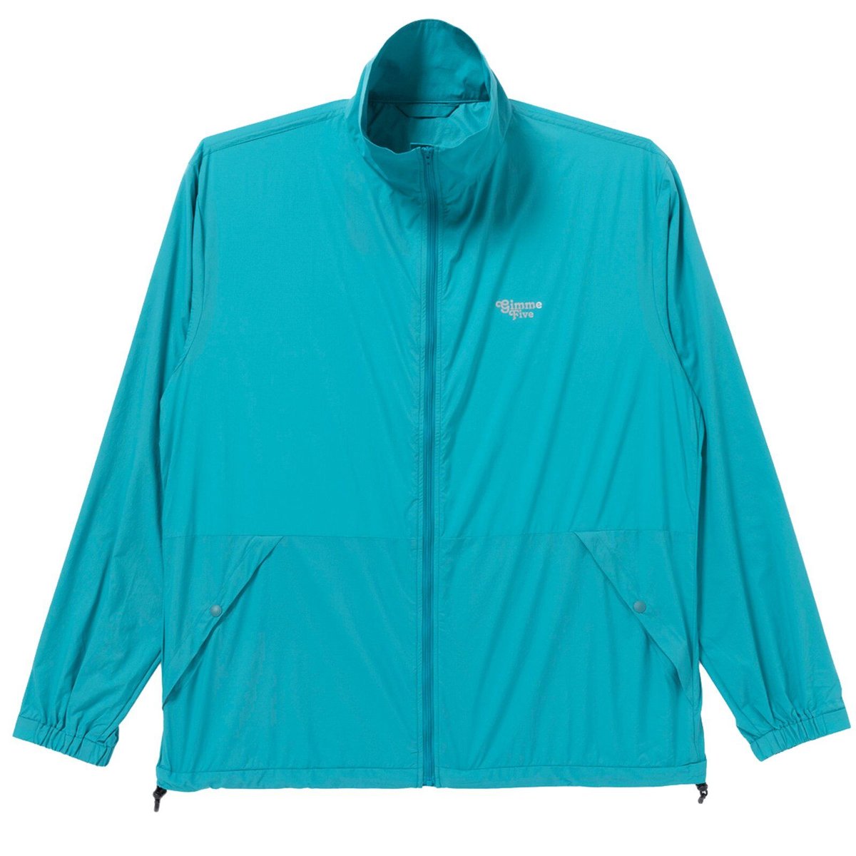 ALWAYTH x GIMME FIVE PACKABLE JACKET TURQUOISE