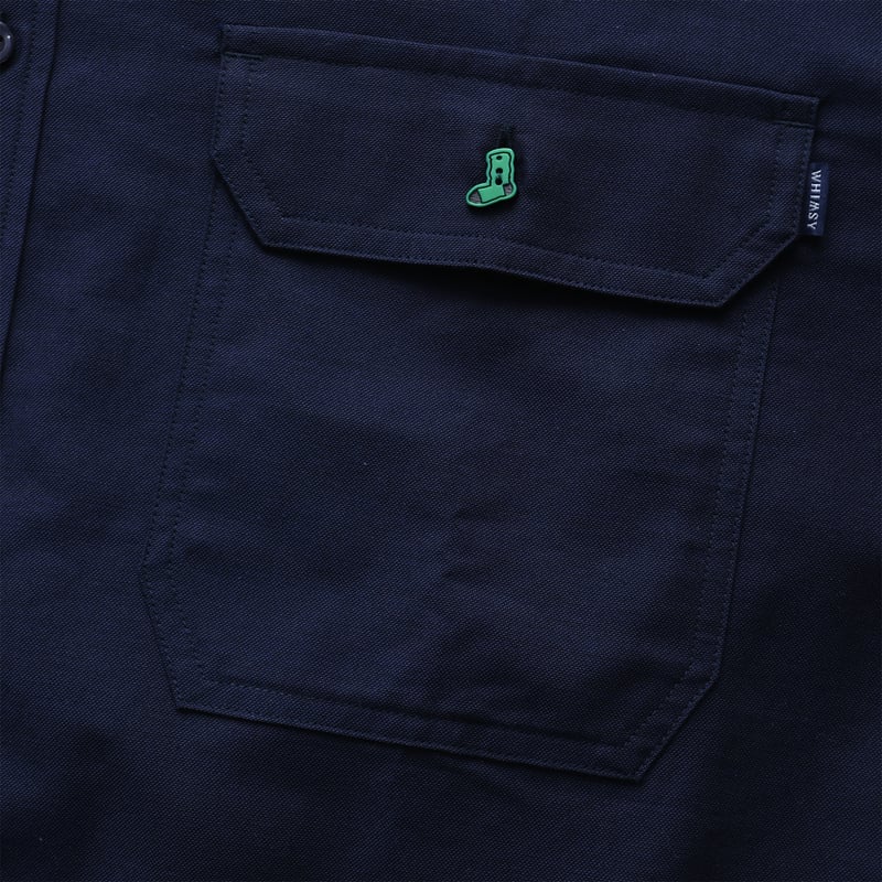 トップス WHIMSY /TrademarkOxford Shirt Light Blue WHIMSY [TRADEMARK OXFORD SHIRT] (LIGHT BLUE)