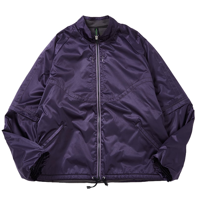 rajabrooke ジャケット RAJABROOKE 2WAY WINDBREAKER PURPLE | HOME