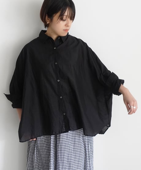 i c h i 241118 Cotton Dolman Sleeve Shirt / 7 COLORS