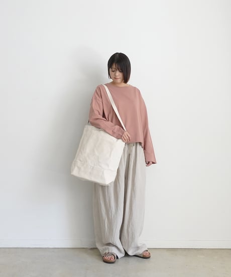 LOITER  L006  Canvas Medium Shoulder Bag / 3 COLORS ( size M )