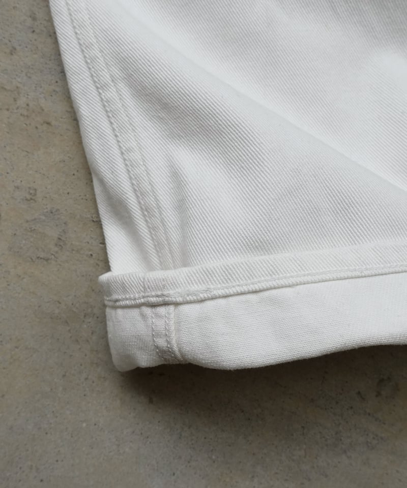 i c h i 231012 DENIM 5 Pocket Pants / C : WHI