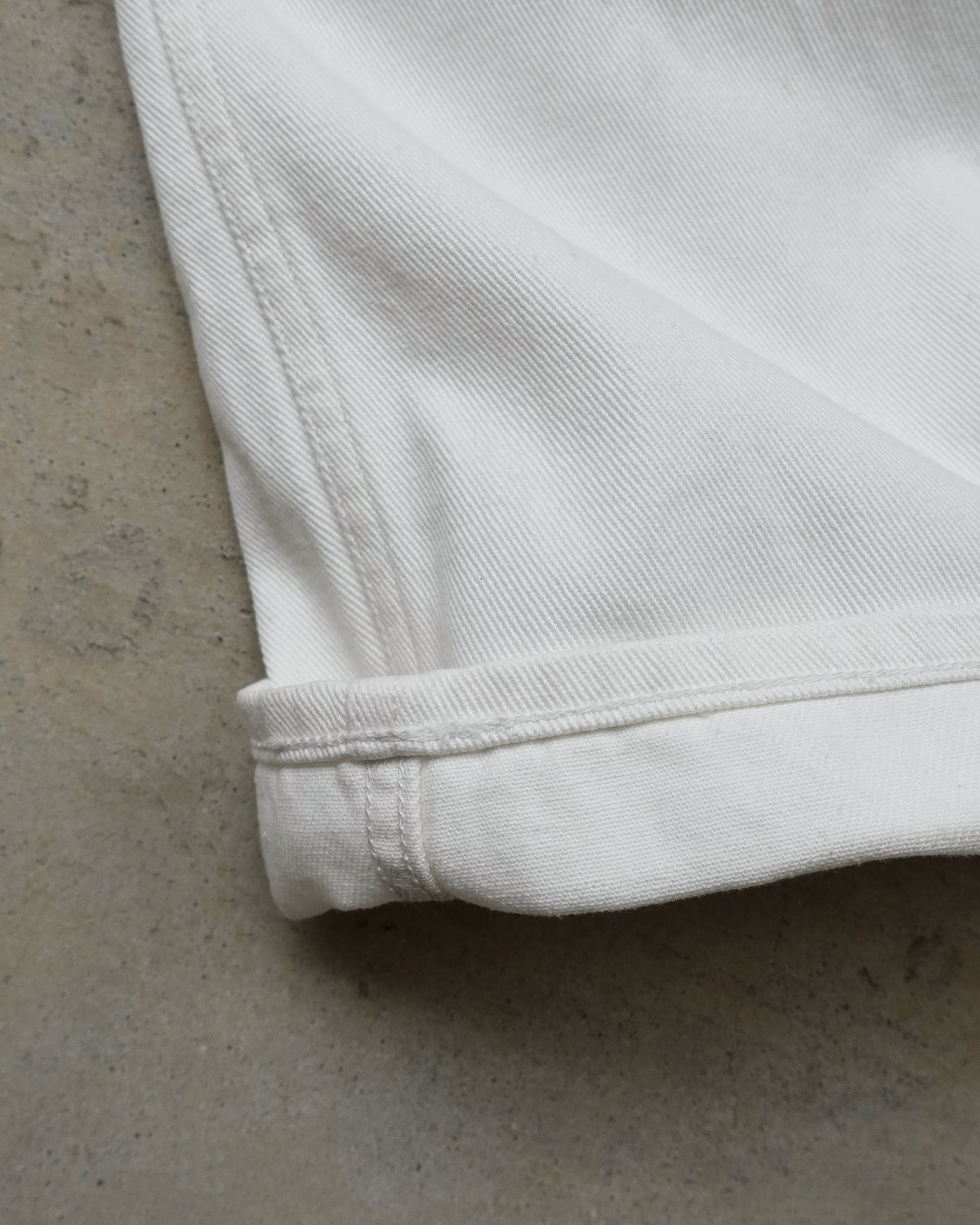 i c h i 231012 DENIM 5 Pocket Pants / C : WHI