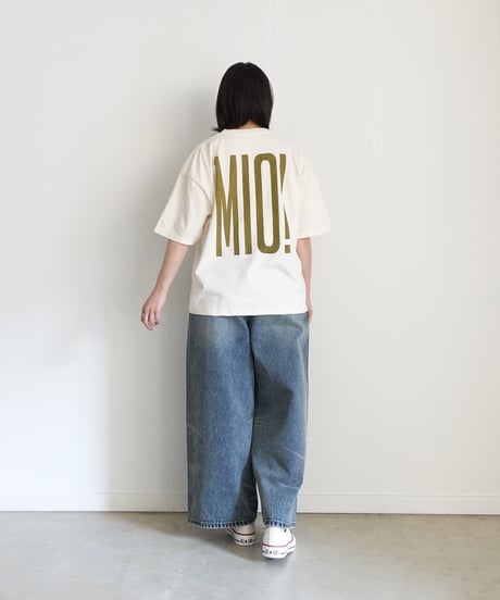 i c h i  251059  "AMORE / MIO!" Pigment Over T Shirt / 2 COLORS