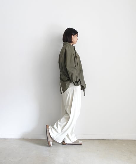 i c h i  241143 Heavy Cotton Relax Pants / 2 COLORS