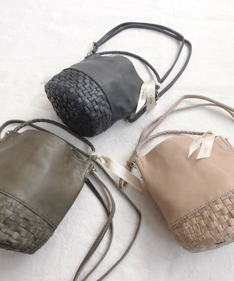 KYUCA  KY0350 Leather Shoulder 2way Bag  / 3 COLORS