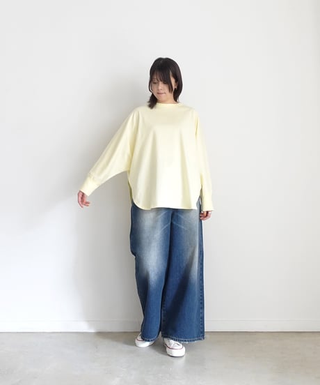 i c h i  251061 Cotton Dolman Sleeve Loose Pullover / 3 COLORS