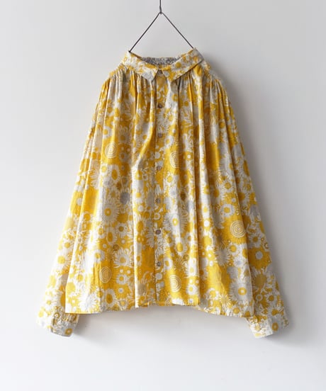 ichiAntiquités 1001109 LIBERTY Cotton Flower Shirt / 2 COLORS