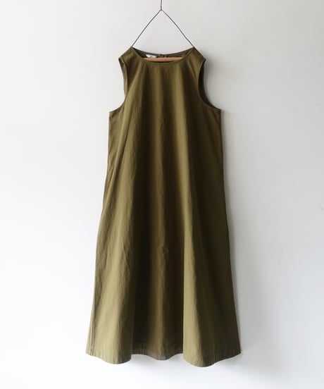 i c h i  251037 Ripstop Cotton Sleeveless Dress / 2 COLORS