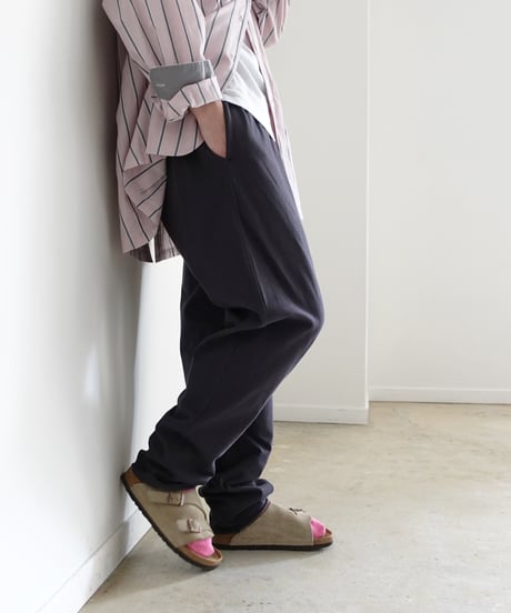 i c h i  241056 Light Heavy Cotton Relax Pants / 2 COLORS