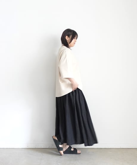 i c h i  231057  Heavy Cotton Wide Pullover / 2 COLORS