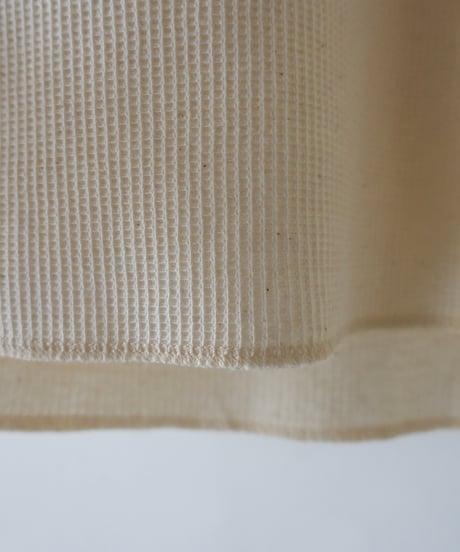 “UNDYED × Antiquités” 1000955 UNDYED Waffle Raglan Pullover / 3 COLORS