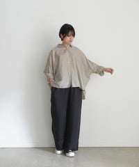 i c h i 241118 Cotton Dolman Sleeve Shirt / 7 COLORS