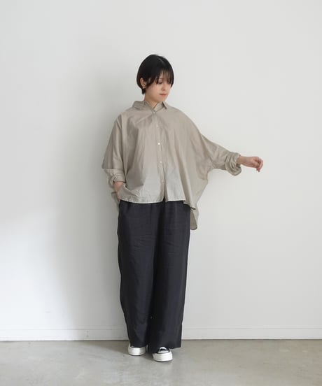 i c h i 241118 Cotton Dolman Sleeve Shirt / 7 COLORS