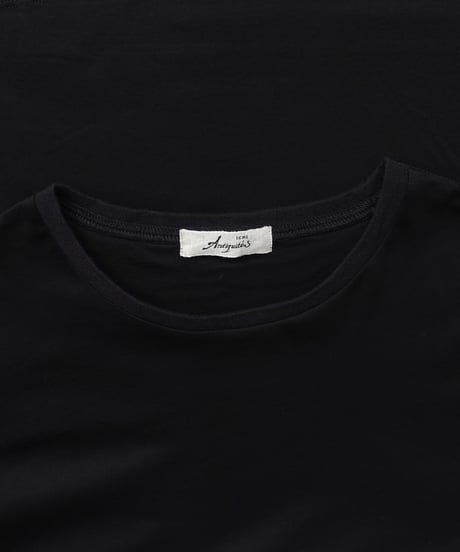ichiAntiquités 1100959 Smooth Cotton Pullover / C : BLACK