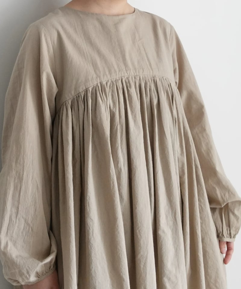 i c h i 241018 Cotton Linen 2way Dress / 2 COLO