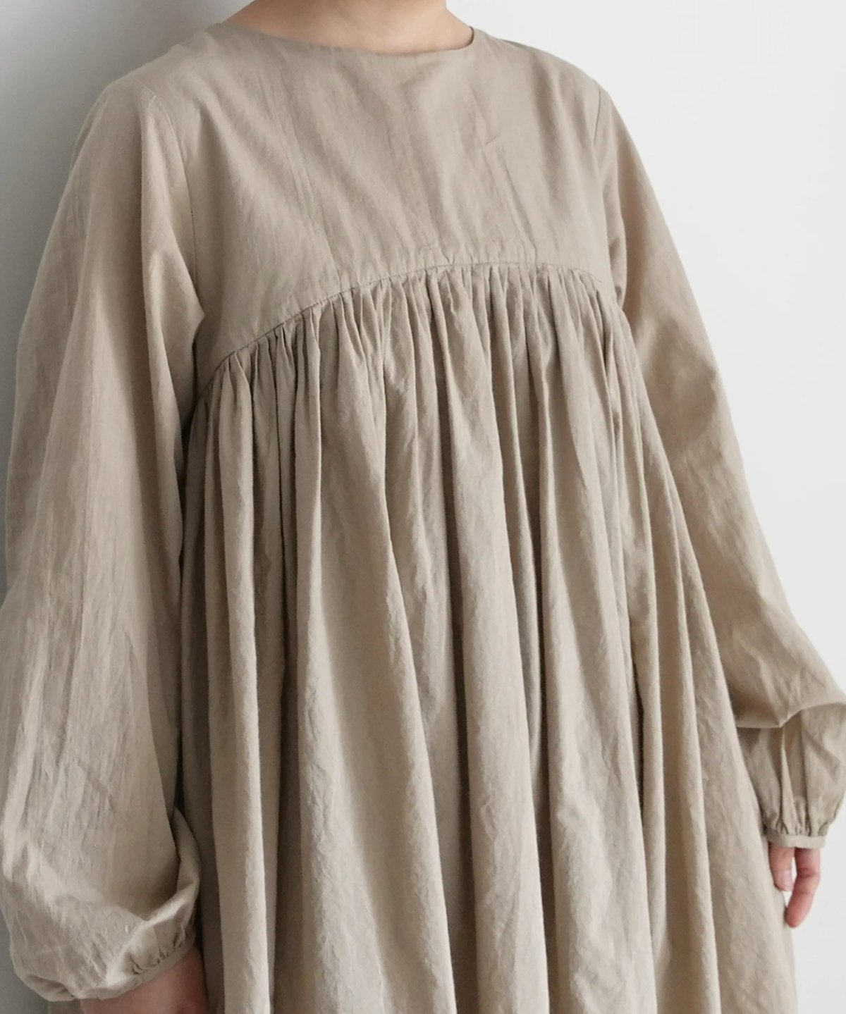 i c h i 241018 Cotton Linen 2way Dress / 2 COLO