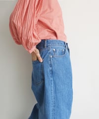 i c h i  211031-1  DENIM Loose 5 Pocket Pants / A : INDIGO LIGHT
