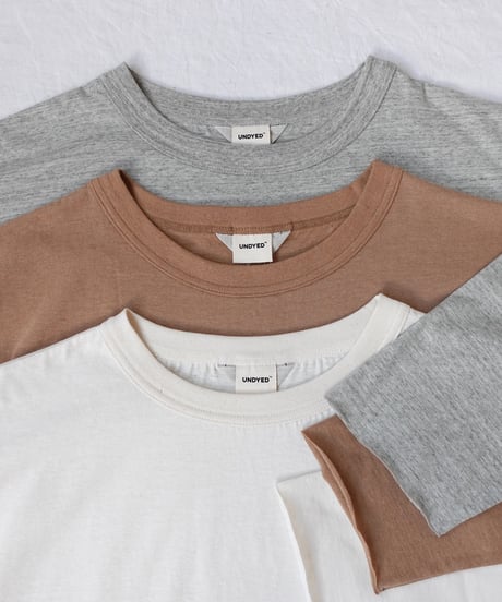 “UNDYED × Antiquités” 1000951 UNDYED Pullover / 3 COLORS