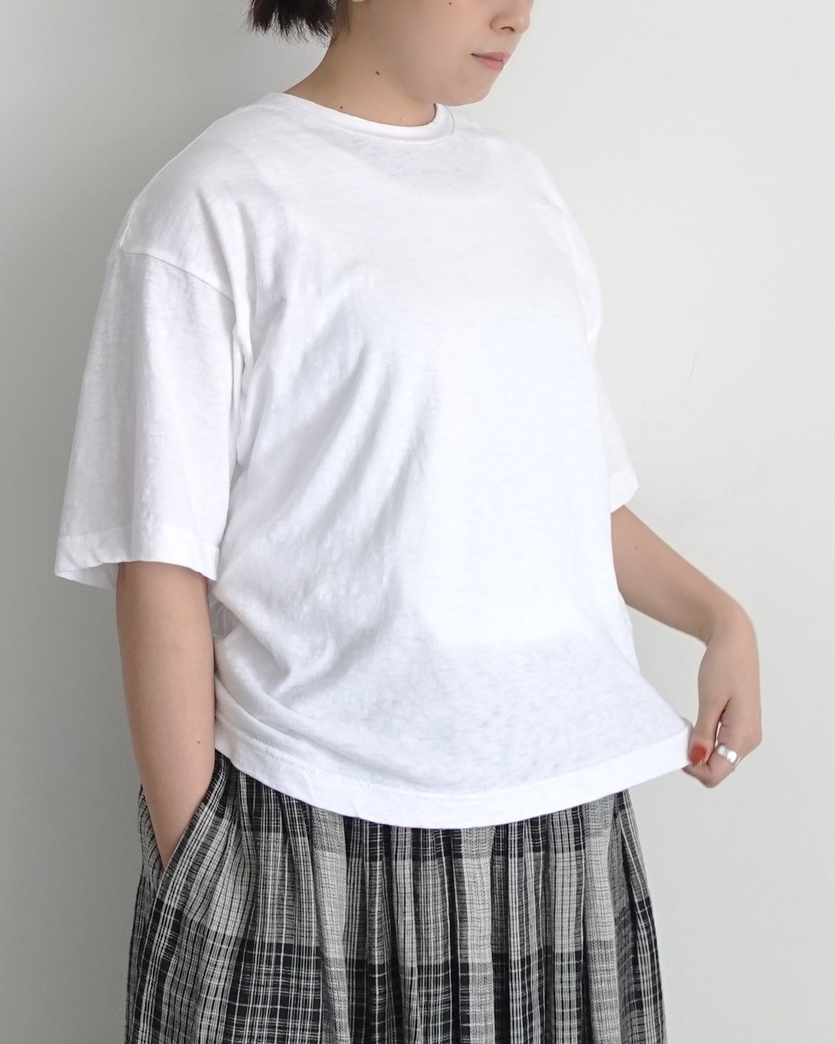 ichiAntiquités 1000962 Cotton Relax T-shirt / 4