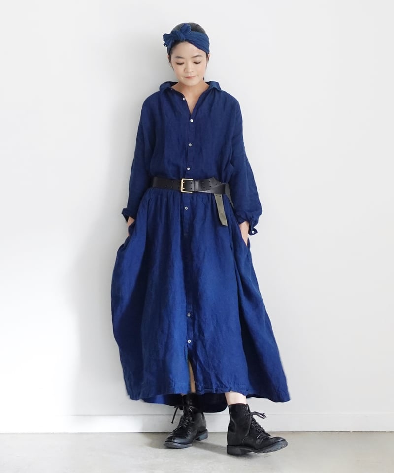 ONLINE LIMITED】ichiAntiquités 1000630 INDIGO L ONLINE LIMITED】ichiAntiquités 1000630 INDIGO L