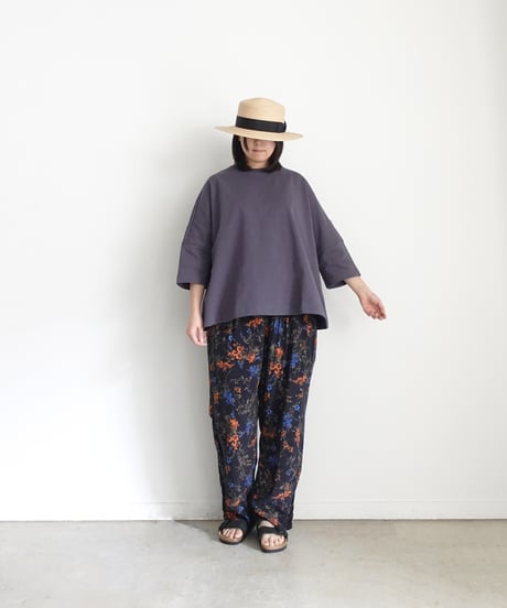 i c h i  231057  Heavy Cotton Wide Pullover / 2 COLORS
