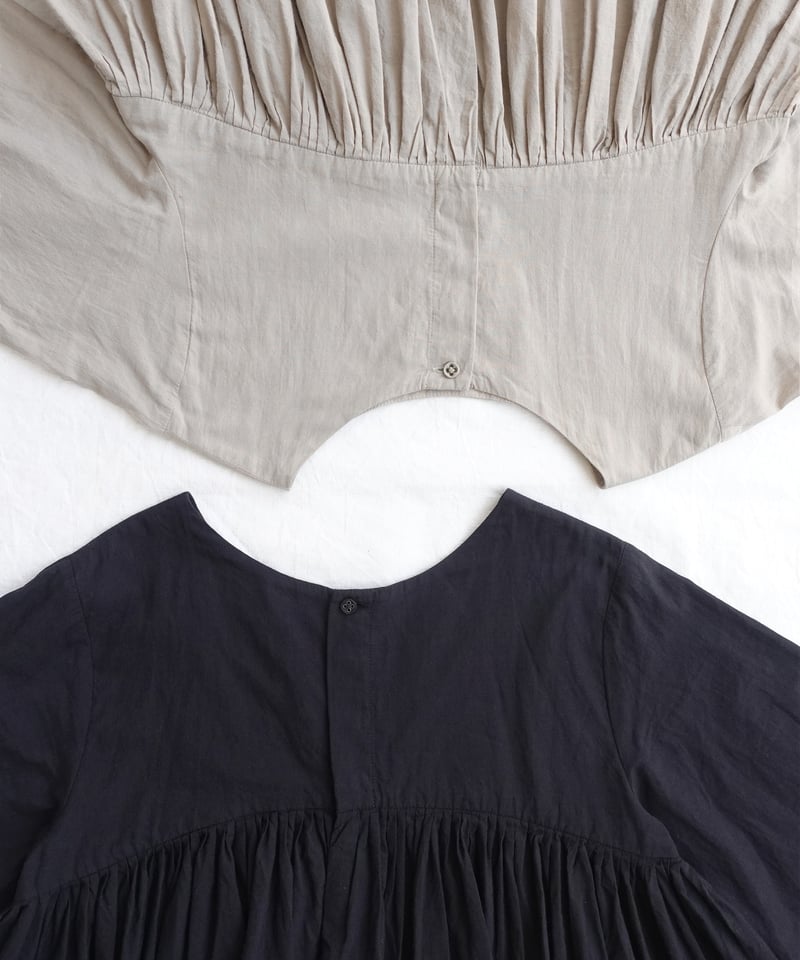 i c h i 241018 Cotton Linen 2way Dress / 2 COLO