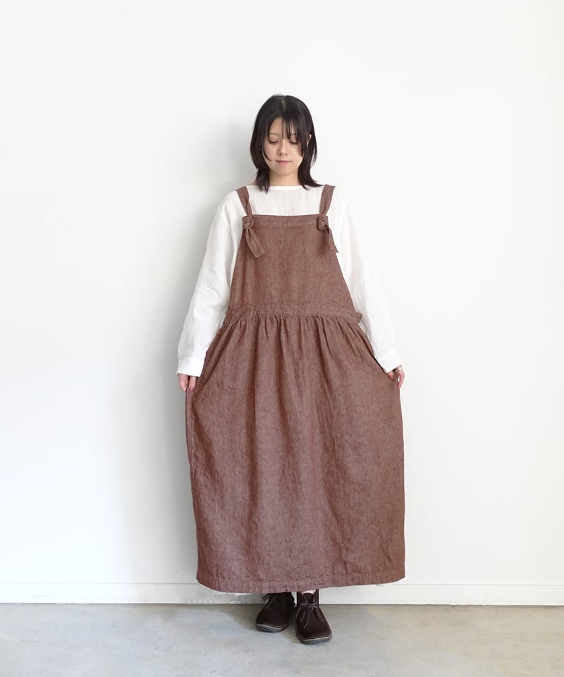 ichiAntiquités 1100934 Linen Cotton Denim Apron