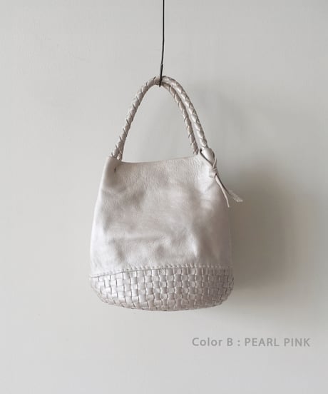 KYUCA  KY0345  Leather Small Basket / 4 COLORS ( size S )