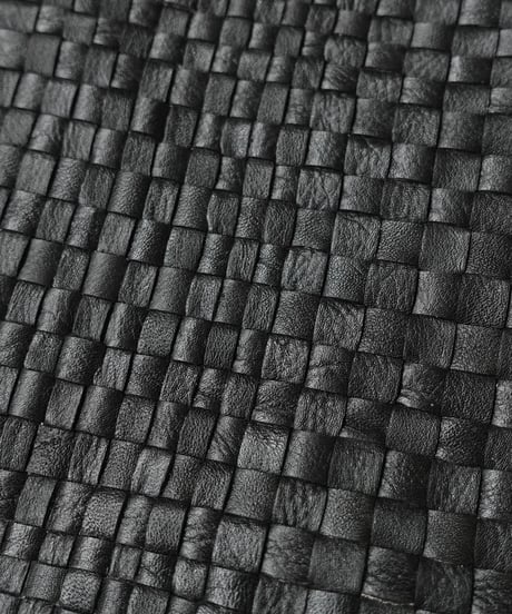 KYUCA KY0336 Soft Leather Mesh  Big Tote  / 2 COLORS