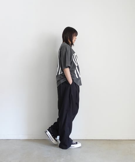 i c h i  251153  "VENDREDI / LAFIN" Pigment Over T Shirt / 2 COLORS