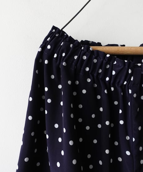 i c h i  251029  DOTS Relax Pants / 2 COLORS