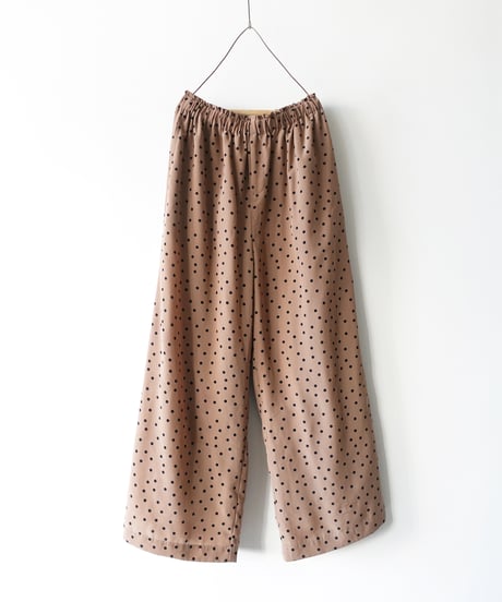 i c h i  251029  DOTS Relax Pants / 2 COLORS