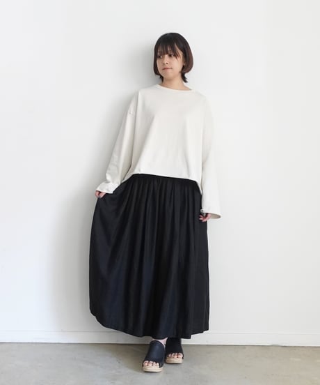i c h i  241055 Light Heavy Cotton Wide Pullover / 3 COLORS