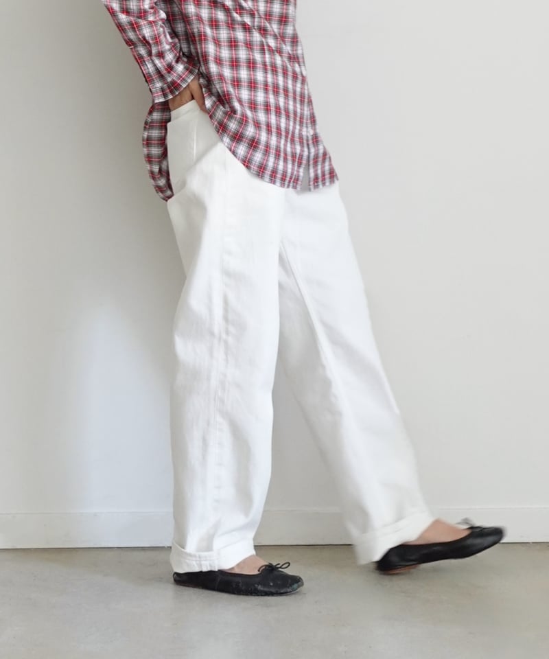 i c h i 231012 DENIM 5 Pocket Pants / C : WHI i c h i 231012 DENIM 5 Pocket Pants / C : WHI