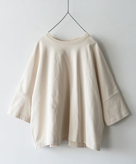 i c h i  231057  Heavy Cotton Wide Pullover / 2 COLORS
