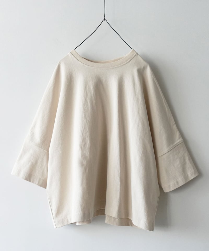 i c h i 231057 Heavy Cotton Wide Pullover / 2