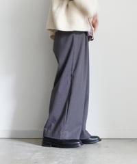 i c h i  250432 Frill Tuck Pants / 2 COLORS