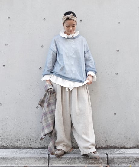 i c h i  240758 Sheer Knit Pullover / 3 COLORS