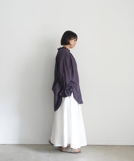 i c h i  241040  Organic Cotton Over Blouse / 2 COLORS