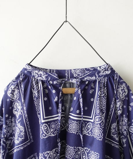 i c h i  251103  Bandana Print Blouse  / B : BANDANA