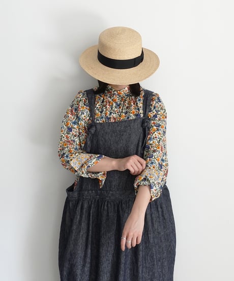 ichiAntiquités 1001109 LIBERTY Cotton Flower Shirt / 2 COLORS