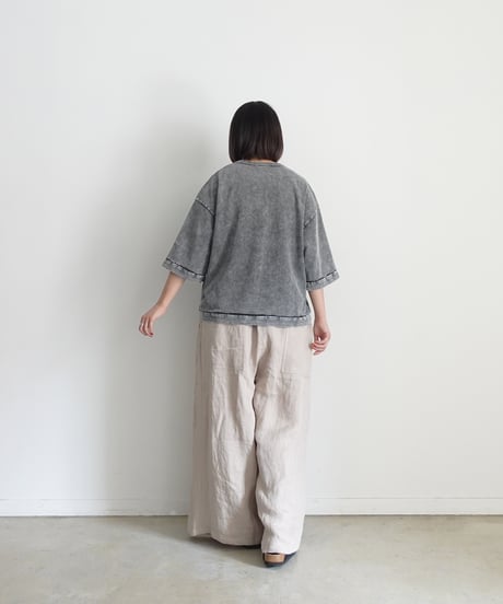 i c h i  241141 Heavy Cotton Wide Pullover / 2 COLORS